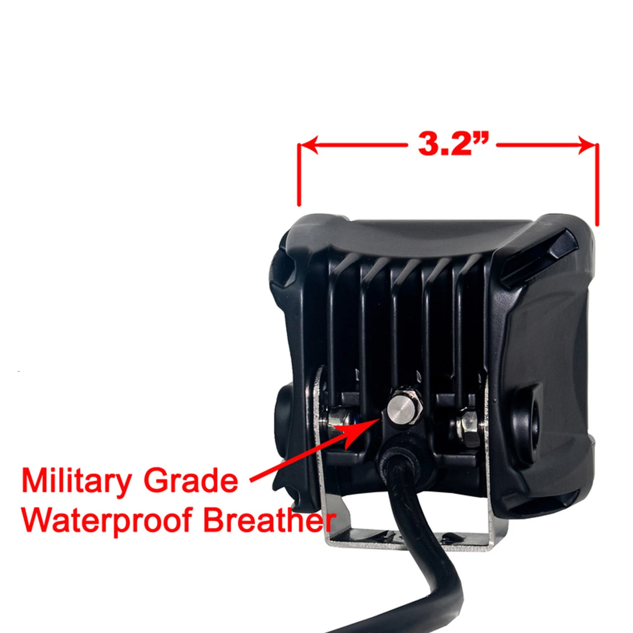 Rear Chase Lights Red & Amber Dual Color LED Pod With Power Bus Bar Wire Harness Compatible With 2018-2023 Can-Am Maverick X3 Max RS Turbo RR Sport Trail Defender 4 Rear Chase Lights Red & Amber Dual Color LED Pod With Power Bus Bar Wire Harness Compatible With 2018-2023 Can-Am Maverick X3 Max RS Turbo RR Sport Trail Defender - Image 4