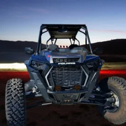 Amber LED Pod Lights Spot Beam With Power Bus Bar Wire Harness Compatible With Pulse Power Busbar Polaris RZR Turbo Pro XP Ranger Crew 2018-2023 -Oz j 15102.1685830599