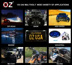 DL-Series 52" Amber White Dual Color Changing LED Light Bar Harness Anti-theft Security Bolt Flashing Emergency Driving Fog Spot Light Offroad Semi Truck Trailer Marine Agricultural And Heavy Equipment 12 - 32 Volts -Oz multivolt 1 30970.1528313902