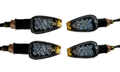 4x LED Turn Signal OZ-USA® For HONDA Dual Sport Motorcycle Dirt Bike Supermoto Blinker Lights -Oz ts 5 61489.1506117868