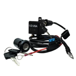 Keyed Ignition Battery Cut Off Security Switch And Relay Fits Polaris, Can-Am, Kawasaki, Honda, Yamaha, UTV And ATV Models