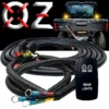 10ft. Power Bus Bar Distribution Block 3-Wire Harness Kit For Dual Function Rear Lights Compatible With 2018-2023 Can-Am Maverick X3 Max RS Turbo RR Sport Trail Defender