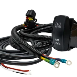 10ft. Power Bus Bar Distribution Block 3-Wire Harness Kit For Dual Function Rear Lights Compatible With 2018-2023 Can-Am Maverick X3 Max RS Turbo RR Sport Trail Defender -Oz x3 brls 5 37499.1702594347