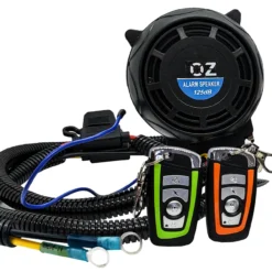 Wireless Remote Control Anti-Theft Alarm System With Red LED Bolt Beam Plug & Play Power Bus Bar Distribution Block Compatible With 2018-2023 Can-Am Maverick X3 Max RS Turbo RR Sport Trail Defender -Oz z2 12107.1686858822